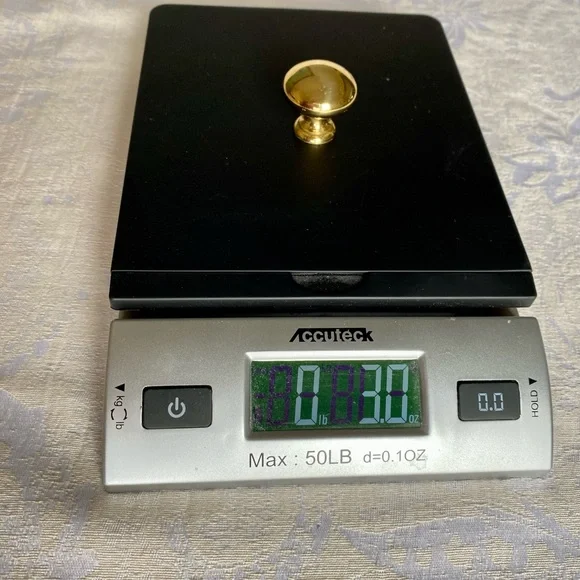 Brass Cabinet or Drawer Pulls Knobs - Picture 8 of 8